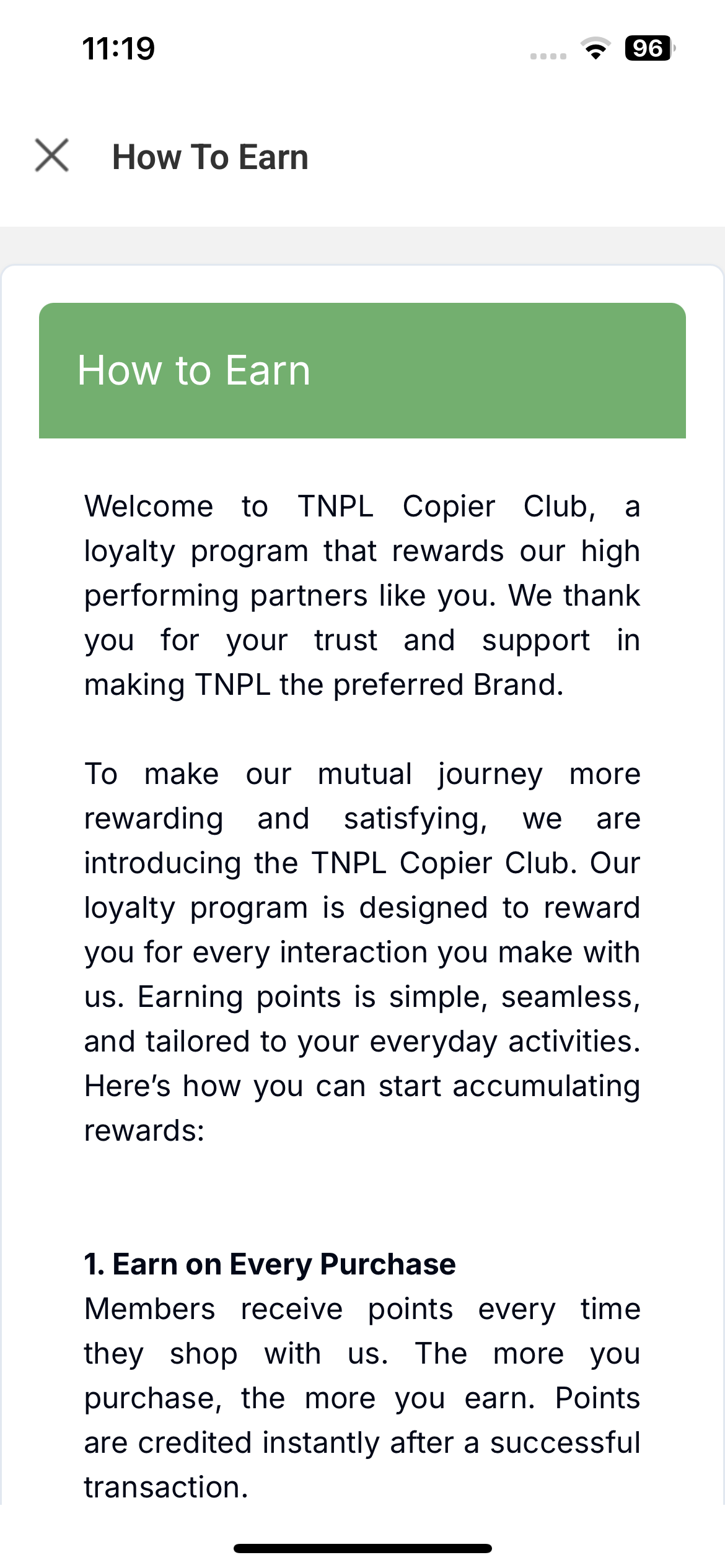TNPL Copier Club screenshot 9
