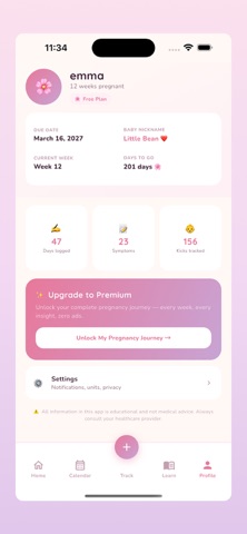 Niio: Pregnancy tracker Screenshot 5 of 6