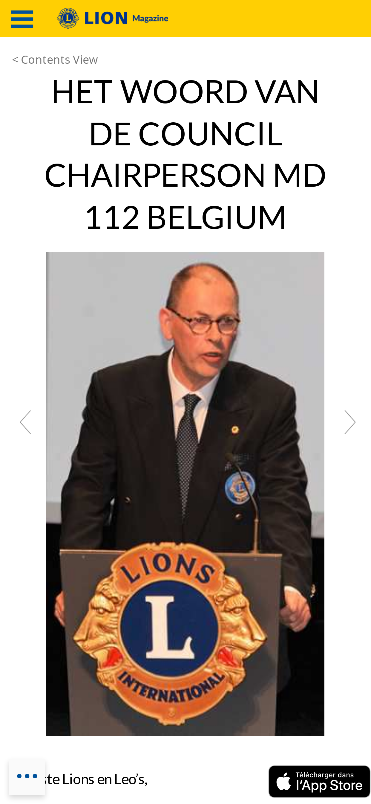 LION Magazine Belgium screenshot 5