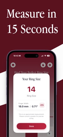 Ring Sizer: Measure Finger Screenshot 4 of 4