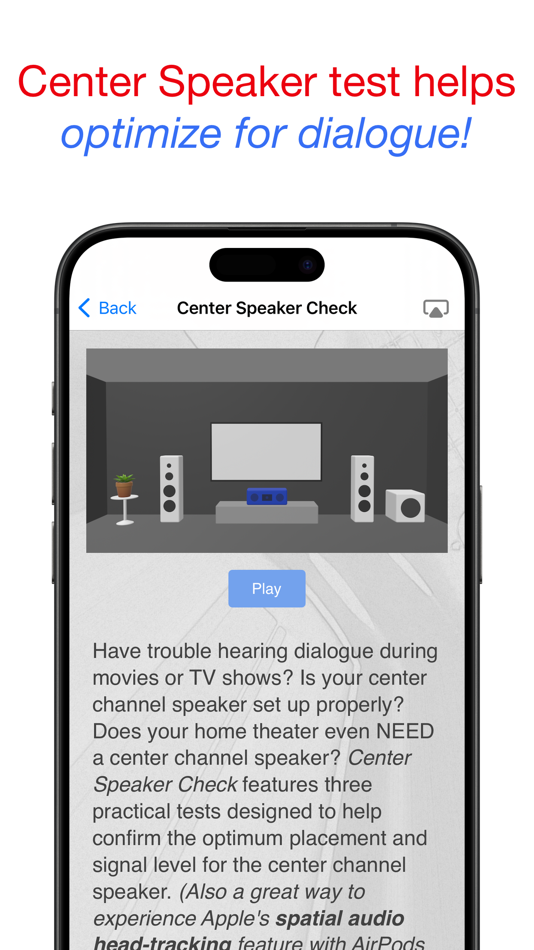 #9. Surround Speaker Check (iOS) بواسطة: Jeff Perrin Music LLC