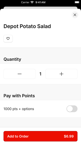 App screenshot