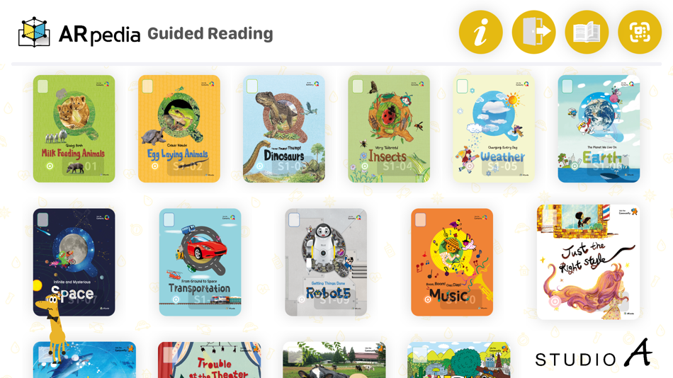 #1. ARpedia Guided Reading (iOS) 由: STUDIO A