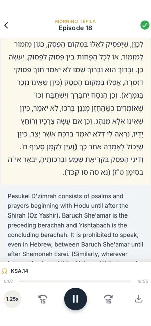 Halacha Yomi screenshot 3