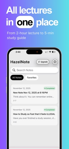 Voice Transcription: Hazelnote Screenshot 3 of 8