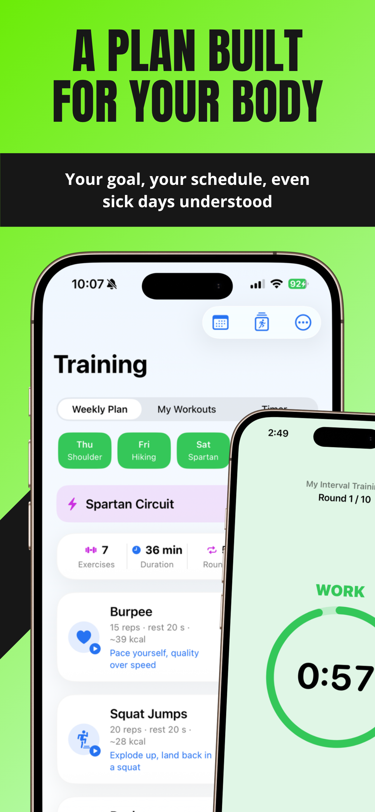 AISA Fitness Coach screenshot 3
