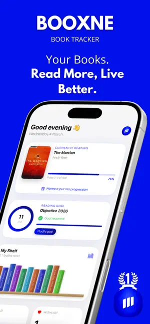 Book Tracker - Booxne screenshot 1