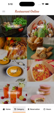 Restaurant Online Screenshot 2 of 6