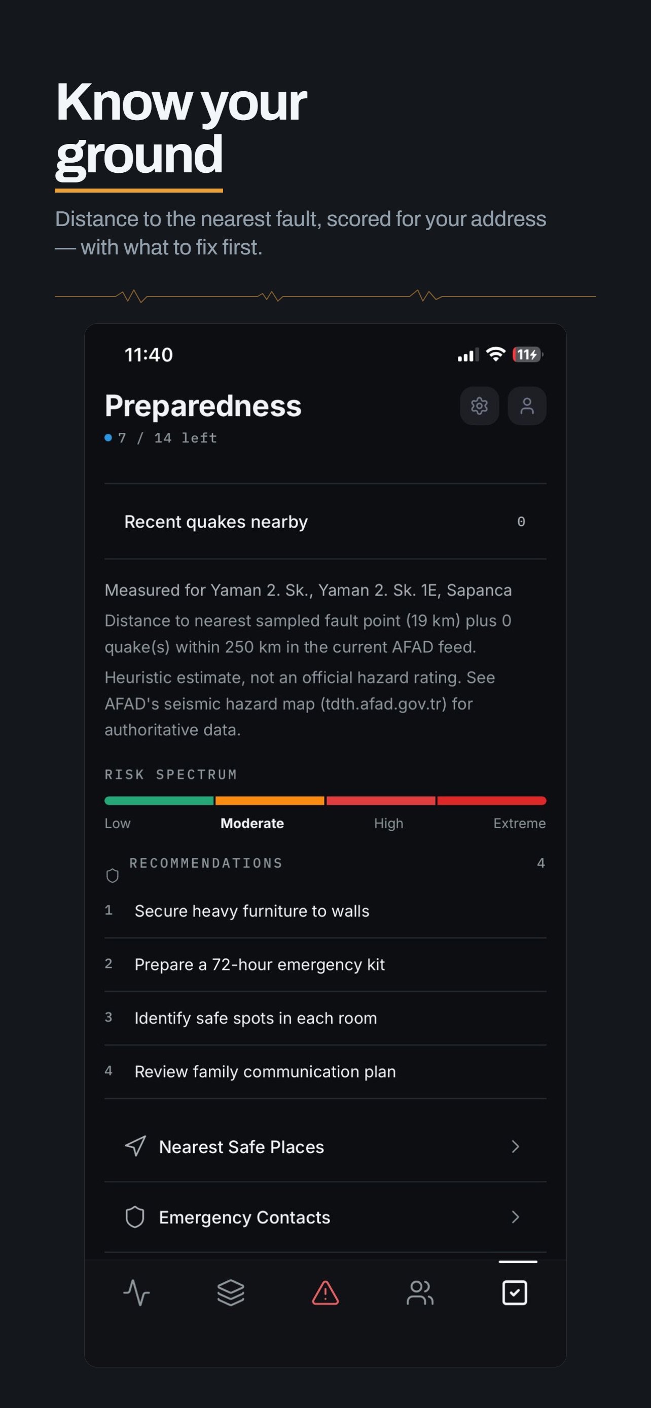 Screenshot 8 of QuakeSafe Earthquake Safety