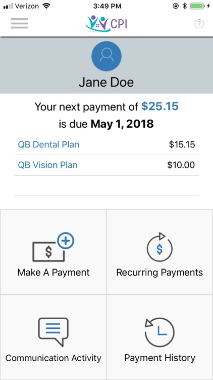 CPI COBRA+ Direct Bill