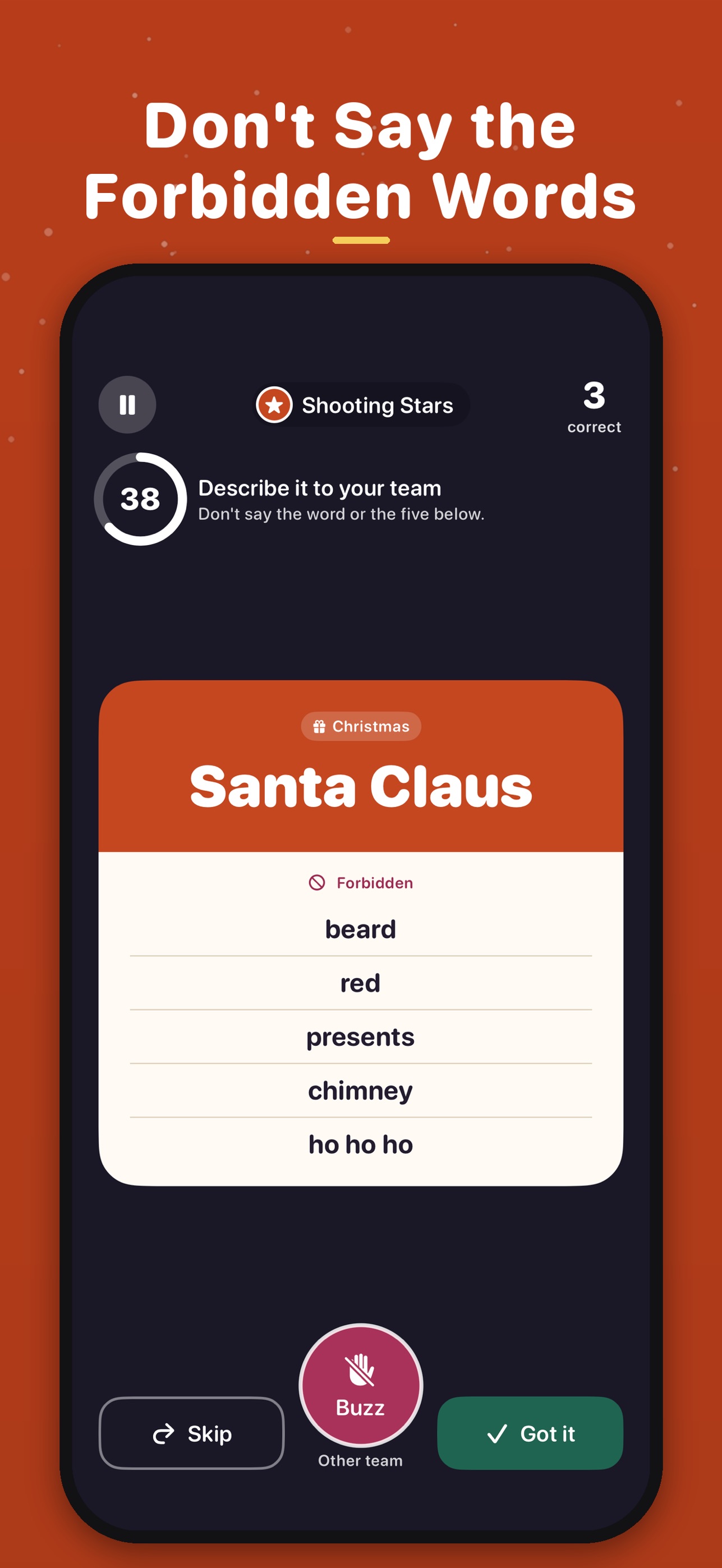 Screenshot 2 of MimeNight Christmas Party Game