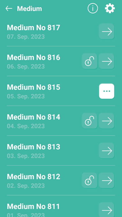 Daily Crossword Puzzles - EN Screenshot