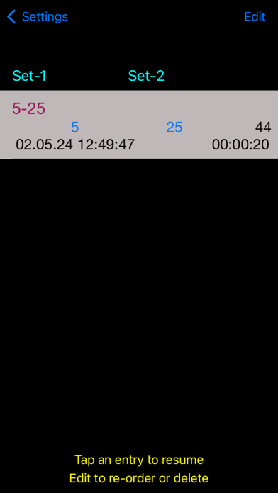 Screenshot #2 pour Tap Counter with sets