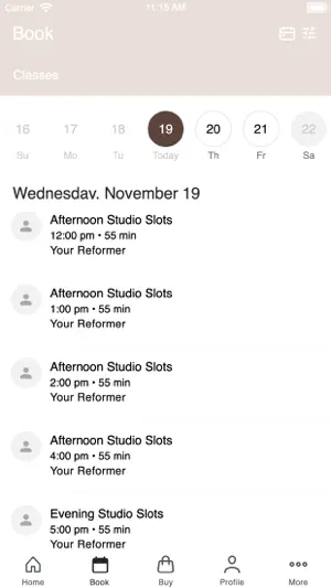 Sola Pilates screenshot 2