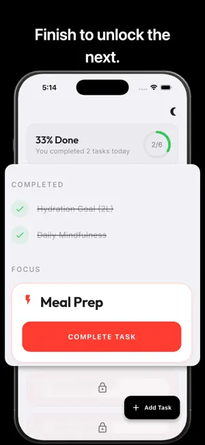 Unlck: Focus Task Manager screenshot 2