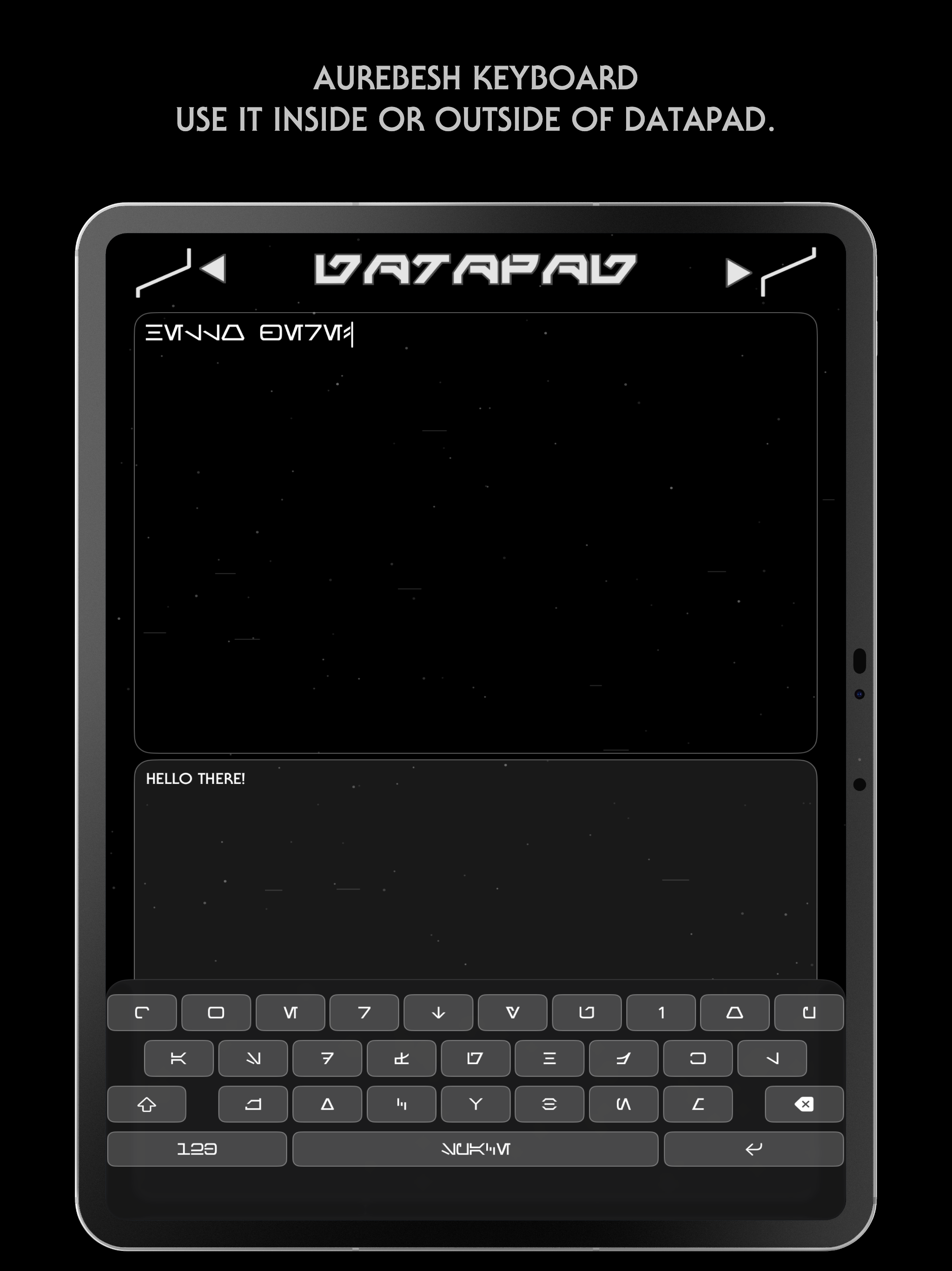 Datapad | Aurebesh Translator screenshot 12