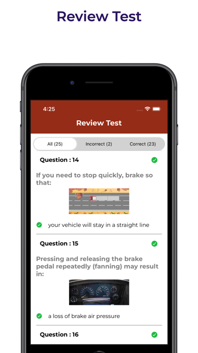Arkansas AR CDL Practice Test Screenshot