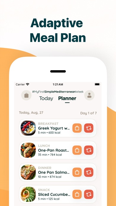 Mediterranean Diet and Recipes Screenshot