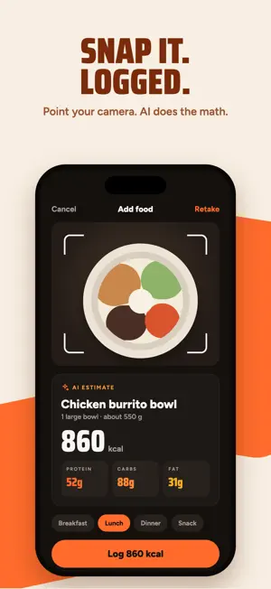 GAINR: Bulk Calorie Tracker screenshot 2