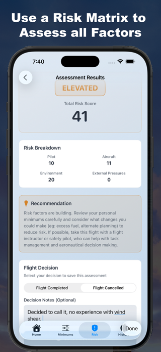 Pilot Minima Screenshot 3 of 6
