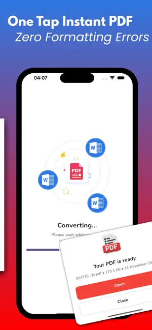 Convertir a PDF screenshot 2