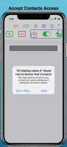 EZ Mailing Labels 4 screenshot #4 for iPhone