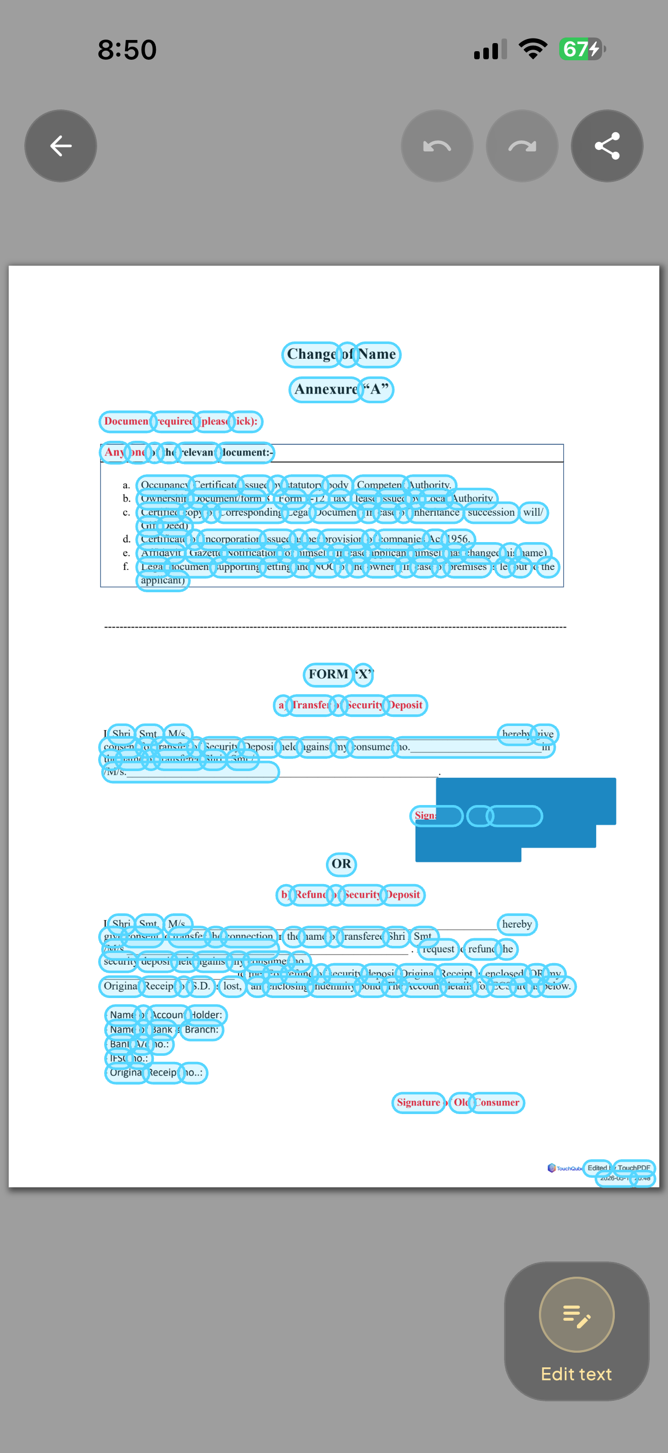 TouchPDF screenshot 5