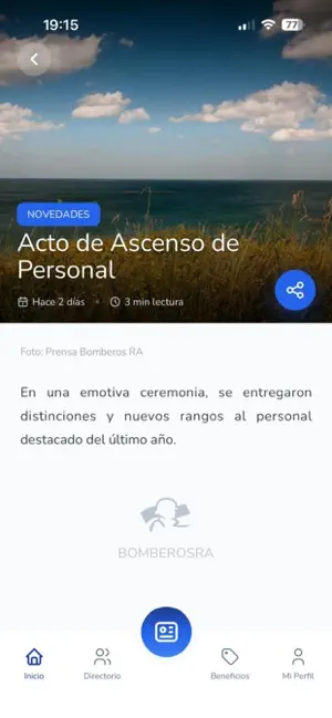 Bomberos RA iPhone screenshot 3