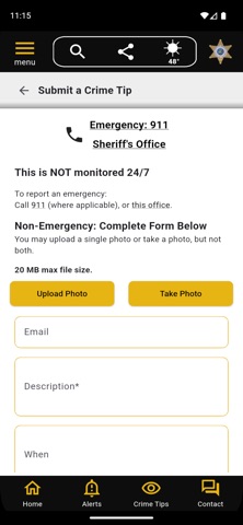 Douglas County WI Sheriff Screenshot 3 of 5