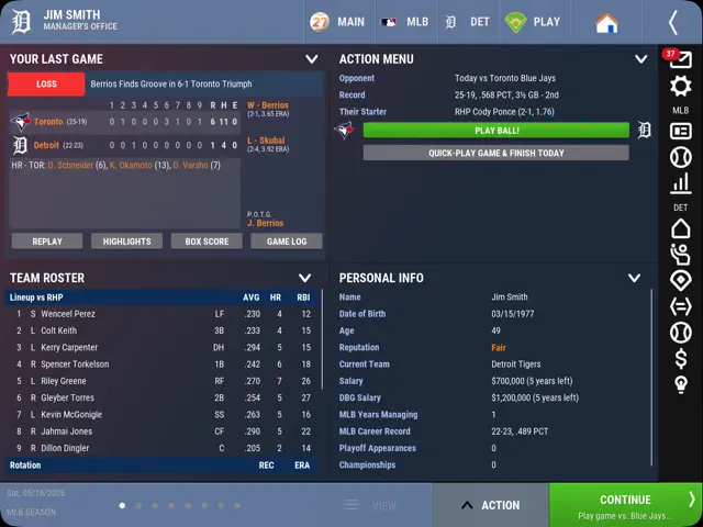 OOTP Baseball 27 Go! screenshot 14
