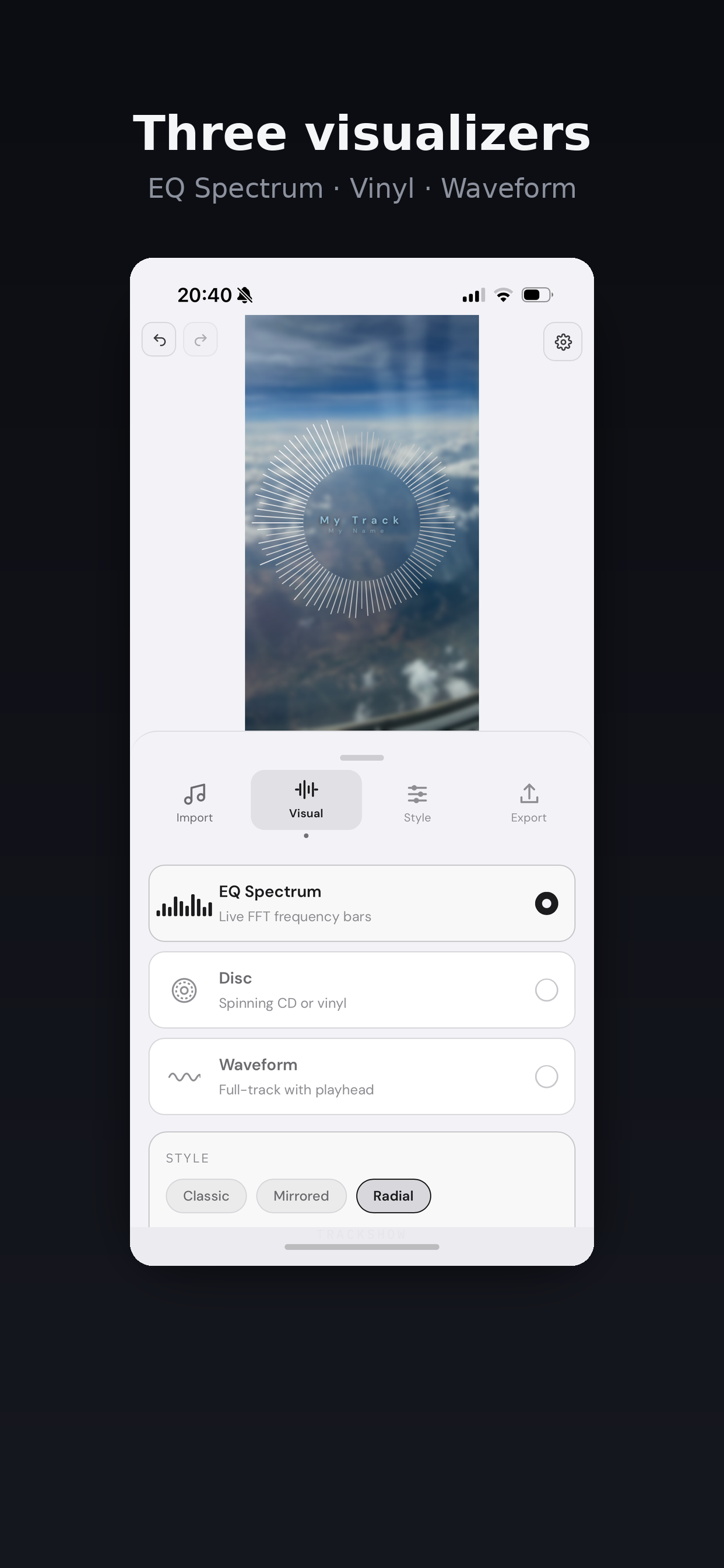 TrackShow screenshot 3