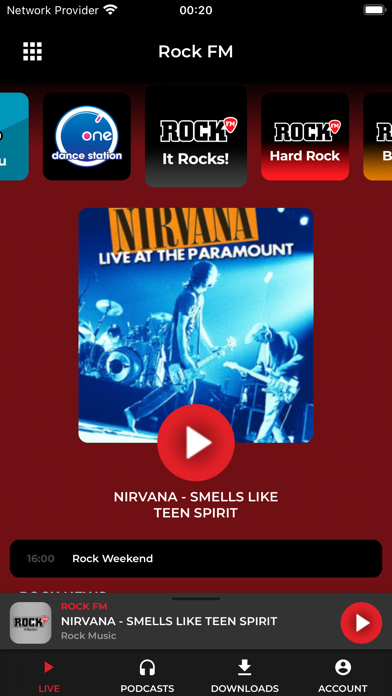 Screenshot #1 pour Rock FM Romania