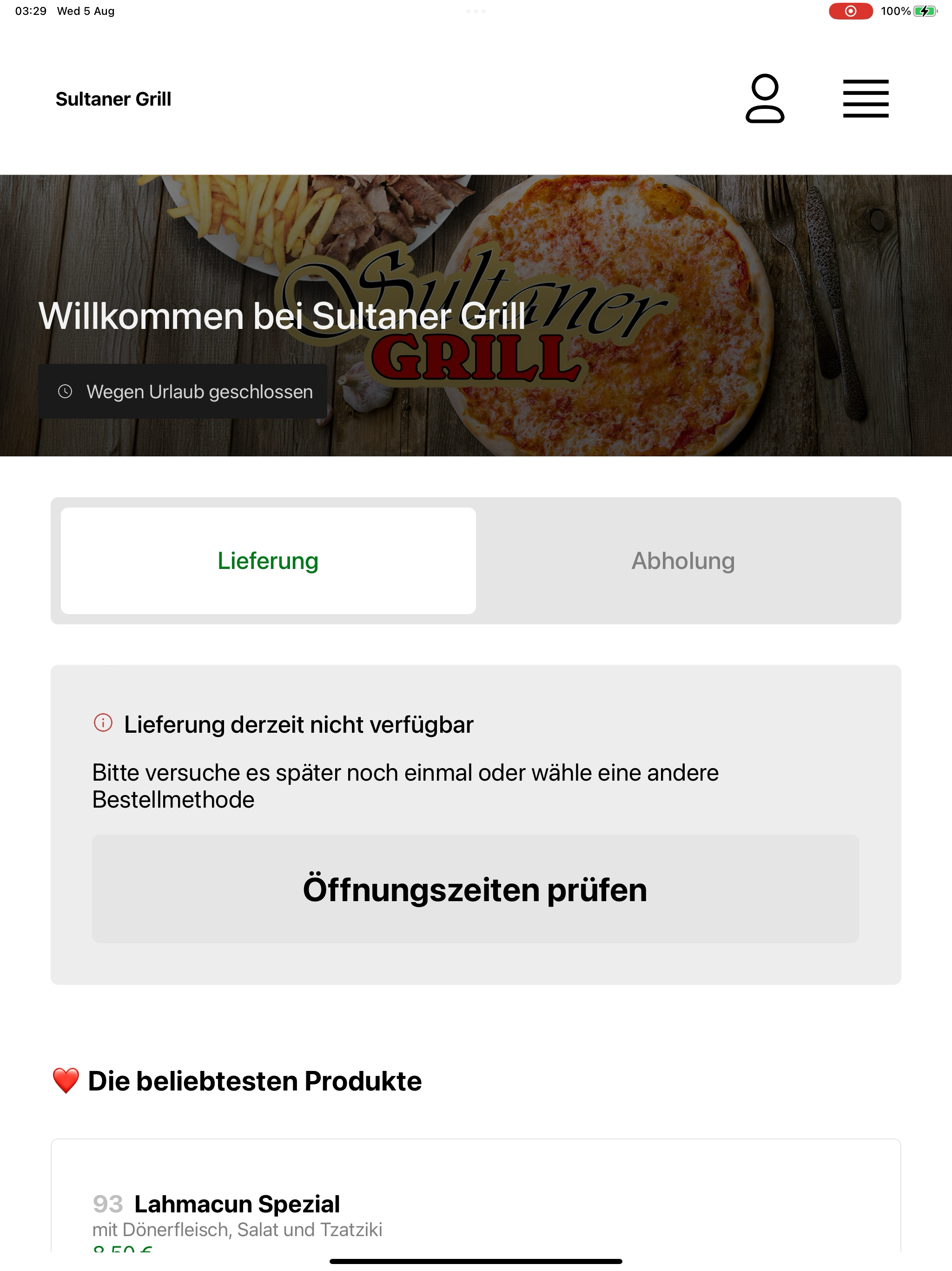 Sultaner Grill screenshot 14