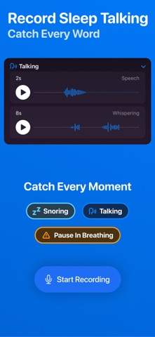 Sleep Apnea Detector - Somnio+ iPhone screenshot