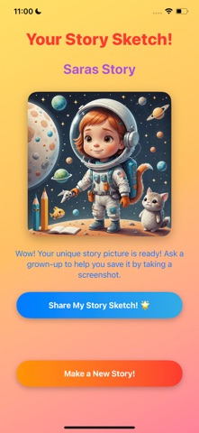 Story Sketch Kids screenshot