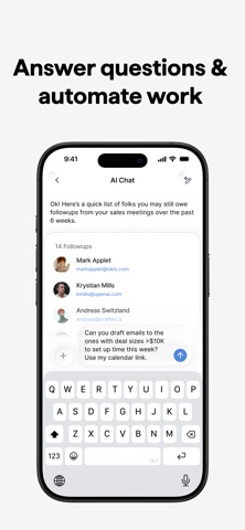 Micro: AI CRM screenshot