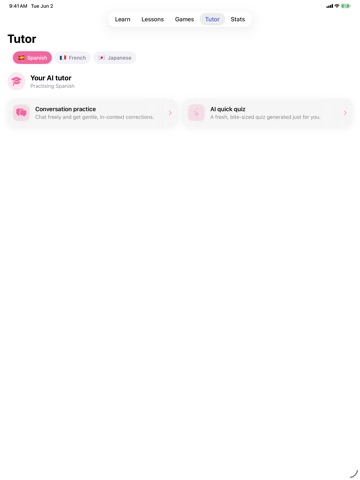 Language Learning - Polyglot iPad screenshot
