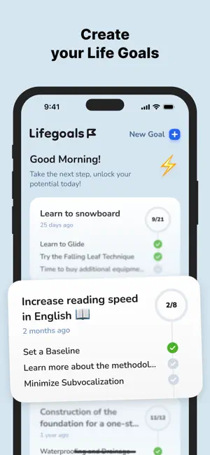 LifeGoals AI screenshot 1
