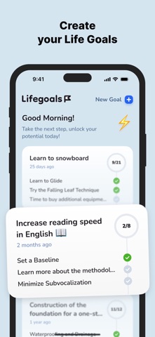 LifeGoals AI Screenshot 1 of 3