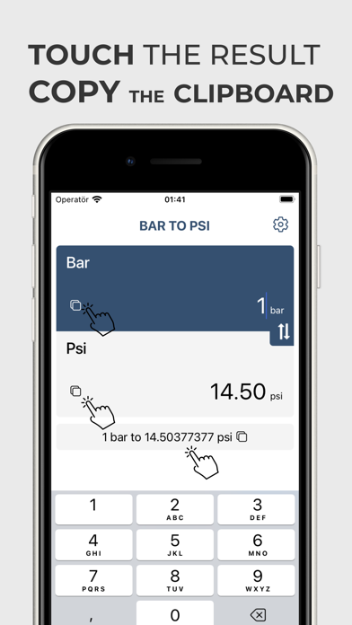 Bar to Psi Converter Screenshot