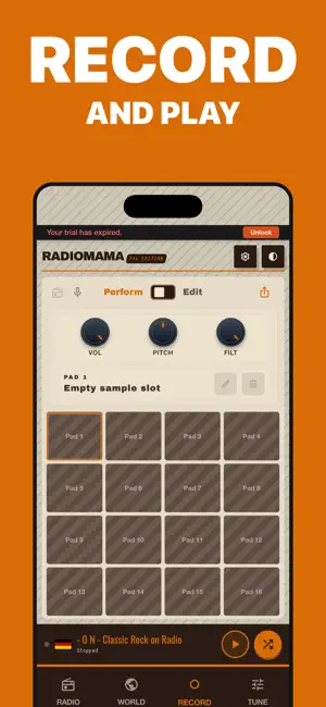 RadioMama - Radio & Sampler screenshot 3