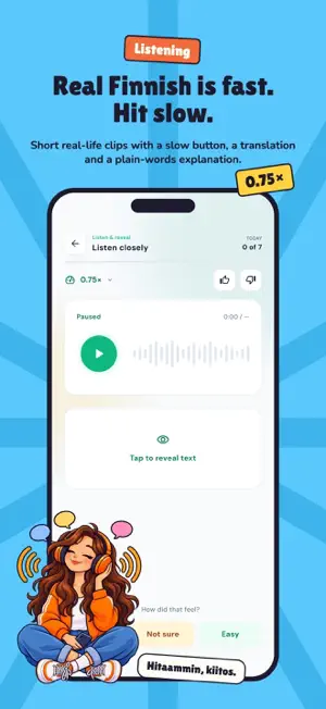 Erla: Learn Finnish with AI screenshot 2