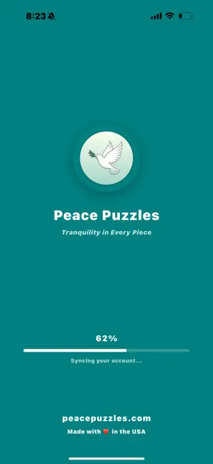 Peace Puzzles: Daily Puzzle screenshot 1