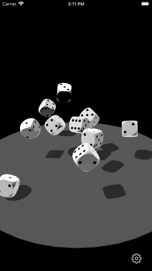 #1. 3D Dice Plus (iOS) 由: Heng Jia Liang