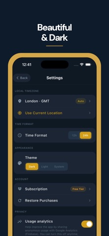 Zones: World Clock & Timezone screenshot