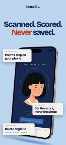 Baselit: Skincare & Face Scan Screenshot 7 of 7