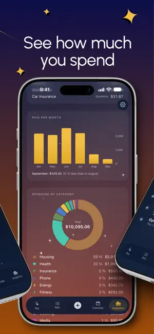 Vespil: Bill Reminder screenshot 2