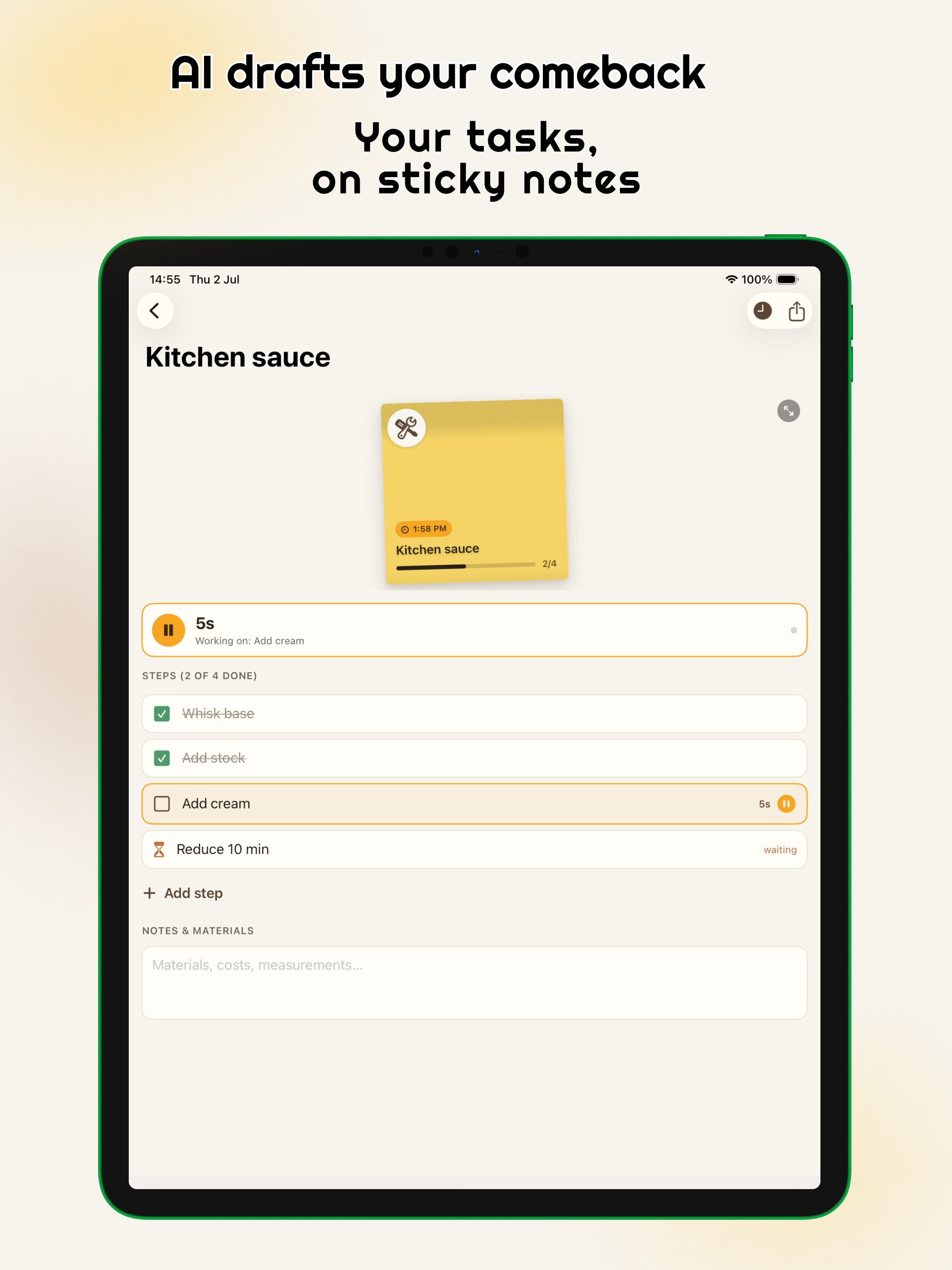TaskCam: Resume Any Task screenshot 10