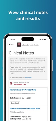 App screenshot