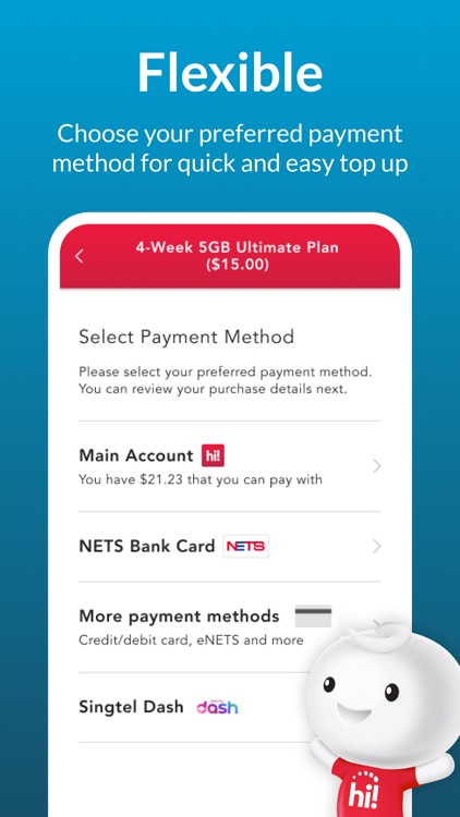 Singtel Prepaid hi!App screenshot-3